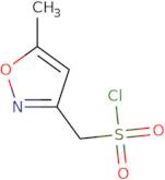 (5-Methyl-1,2-oxazol-3-yl)methanesulfonyl chloride