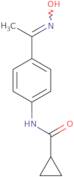N-{4-[1-(Hydroxyimino)ethyl]phenyl}cyclopropanecarboxamide