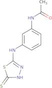 N-{3-[(5-Sulfanyl-1,3,4-thiadiazol-2-yl)amino]phenyl}acetamide