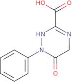 6-Oxo-1-phenyl-1,4,5,6-tetrahydro-1,2,4-triazine-3-carboxylic acid