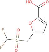5-(Difluoromethanesulfonylmethyl)furan-2-carboxylic acid