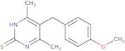 5-(4-Methoxybenzyl)-4,6-dimethylpyrimidine-2-thiol