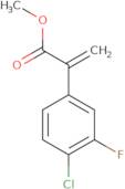 Methyl 2-(4-chloro-3-fluorophenyl)prop-2-enoate
