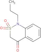 1-Propyl-1H-benzo[C][1,2]thiazin-4(3H)-one 2,2-dioxide