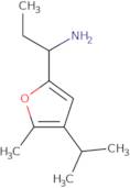 (R)-1-(4-Isopropyl-5-methylfuran-2-yl)propan-1-amine