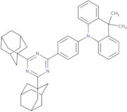10-[4-[4,6-Di(adamantan-1-yl)-1,3,5-triazin-2-yl]phenyl]-9,9-dimethyl-9,10-dihydroacridine