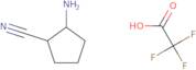 Rel-(1S,2R)-2-aminocyclopentanecarbonitrile TFA