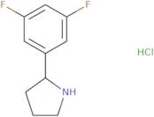 (S)-2-(3,5-Difluorophenyl)pyrrolidine hydrochloride