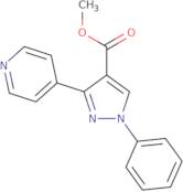 Methyl 1-phenyl-3-(pyridin-4-yl)-1H-pyrazole-4-carboxylate