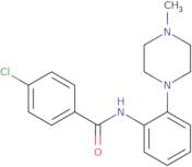 4-Chloro-N-[2-(4-methylpiperazin-1-yl)phenyl]benzamide
