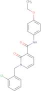 1-[(2-Chlorophenyl)methyl]-N-(4-ethoxyphenyl)-2-oxo-1,2-dihydropyridine-3-carboxamide