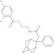 2-{[2-(2-Phenyl-2-adamantyl)acetyl]amino}ethyl 2,4-dichlorobenzenecarboxylate