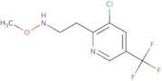 {2-[3-Chloro-5-(trifluoromethyl)pyridin-2-yl]ethyl}(methoxy)amine