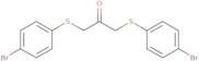 1,3-Bis[(4-bromophenyl)sulfanyl]propan-2-one