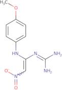 N-[1-(4-Methoxyanilino)-2-nitrovinyl]guanidine