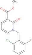 Methyl 1-[(2-chloro-6-fluorophenyl)methyl]-2-oxo-1,2-dihydropyridine-3-carboxylate