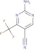 2-Amino-4-(trifluoromethyl)pyrimidine-5-carbonitrile