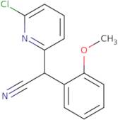 2-(6-Chloropyridin-2-yl)-2-(2-methoxyphenyl)acetonitrile