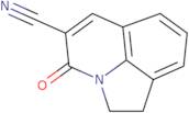 4-Oxo-1,2-dihydro-4H-pyrrolo[3,2,1-ij]quinoline-5-carbonitrile