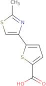 5-(2-Methyl-1,3-thiazol-4-yl)thiophene-2-carboxylic acid