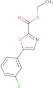 Ethyl 5-(3-chlorophenyl)oxazole-2-carboxylate