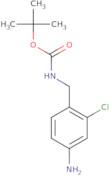 tert-Butyl N-[(4-amino-2-chlorophenyl)methyl]carbamate