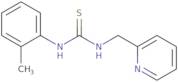 3-(2-Methylphenyl)-1-[(pyridin-2-yl)methyl]thiourea