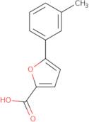 5-(3-Methylphenyl)furan-2-carboxylic acid