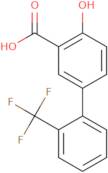 4-Hydroxy-2'-(trifluoromethyl)-[1,1'-biphenyl]-3-carboxylic acid