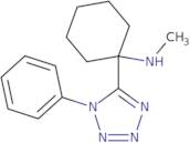 N-Methyl-1-(1-phenyl-1H-tetrazol-5-yl)cyclohexanamine