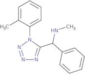 Methyl({[1-(2-methylphenyl)-1H-1,2,3,4-tetrazol-5-yl](phenyl)methyl})amine