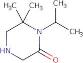 6,6-Dimethyl-1-(propan-2-yl)piperazin-2-one