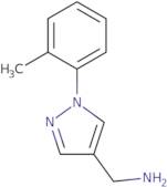 1-[1-(2-Methylphenyl)-1H-pyrazol-4-yl]methanamine