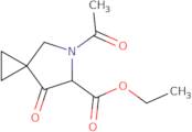 Ethyl 5-acetyl-7-oxo-5-azaspiro[2.4]heptane-6-carboxylate