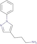 3-(1-Phenyl-1H-pyrazol-4-yl)propan-1-amine