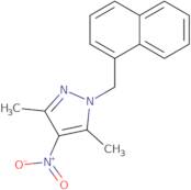 3,5-Dimethyl-1-(1-naphthylmethyl)-4-nitro-1H-pyrazole