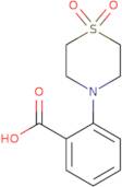 2-(1,1-Dioxo-1λ~6~,4-thiazinan-4-yl)-benzenecarboxylic acid