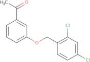 1-{3-[(2,4-Dichlorobenzyl)oxy]phenyl}-1-ethanone