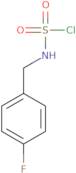 N-[(4-Fluorophenyl)methyl]sulfamoyl chloride