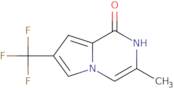 3-Methyl-7-(trifluoromethyl)pyrrolo-[1,2,a]pyrazin-1-one