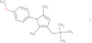 {[1-(4-Methoxyphenyl)-2,5-dimethyl-1H-pyrrol-3-yl]methyl}trimethylazanium iodide