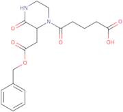 5-{2-[2-(Benzyloxy)-2-oxoethyl]-3-oxo-1-piperazinyl}-5-oxopentanoic acid