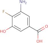 3-Amino-4-fluoro-5-hydroxybenzoic acid