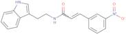 N-(2-indol-3-ylethyl)-3-(3-nitrophenyl)prop-2-enamide