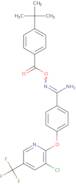 2-amino-1-aza-2-(4-(3-chloro-5-(trifluoromethyl)(2-pyridyloxy))phenyl)vinyl 4-(tert-butyl)benzoate