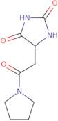 5-[2-Oxo-2-(pyrrolidin-1-yl)ethyl]imidazolidine-2,4-dione