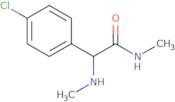 2-(4-Chlorophenyl)-N-methyl-2-(methylamino)acetamide