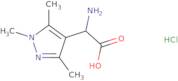 2-Amino-2-(trimethyl-1H-pyrazol-4-yl)aceticacidhydrochloride