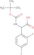 2-{[(tert-Butoxy)carbonyl]amino}-2-(2,4-difluorophenyl)acetic acid