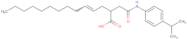 2-((N-(4-(isopropyl)phenyl)carbamoyl)methyl)tetradec-4-enoic acid